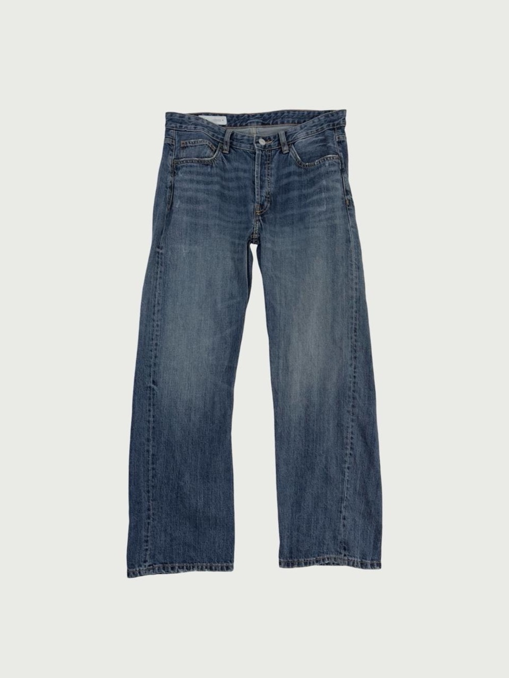 Low Rise Barrel Jeans